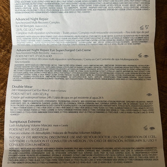 New Estée Lauder skincare and makeup set - Picture 8 of 8